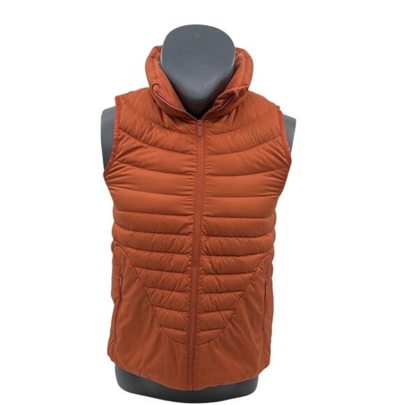 Lululemon Lightweight Relaxed-Fit Down Vest – Canyon Orange – Women’s Size 6 - Picture 2 of 6